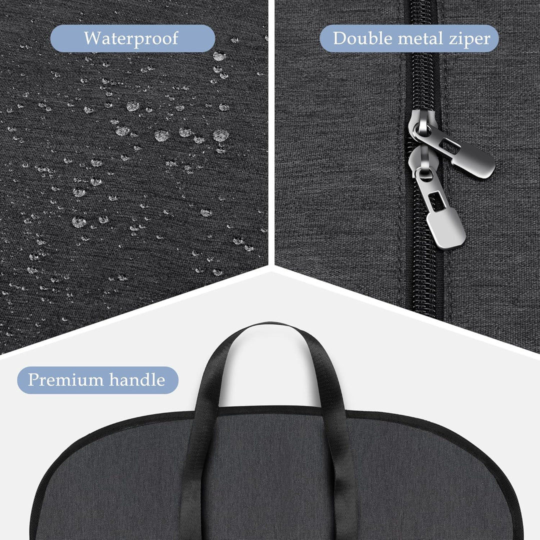 Oxford Anzug-Reisetasche, faltbar & wasserdicht, ideal zum Schutz und Transport von Kleidung für Urlaub oder Business.