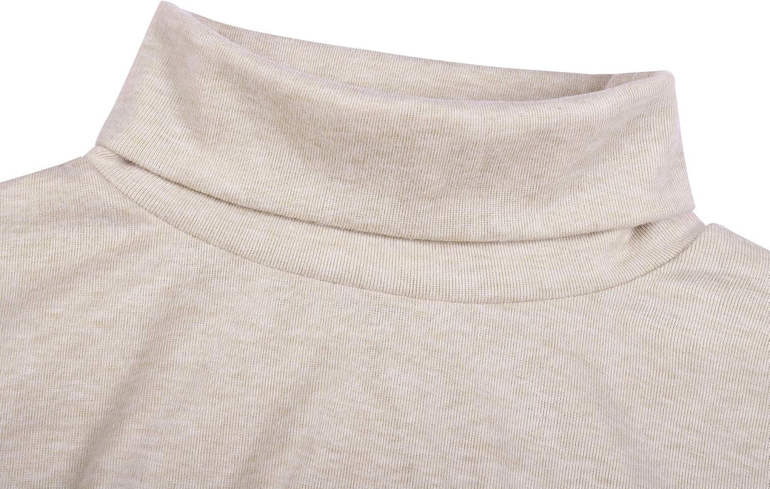 Kuscheliger Herren-Rollkragenpullover, warm und bequem, unverzichtbar für kalte Wintertage.