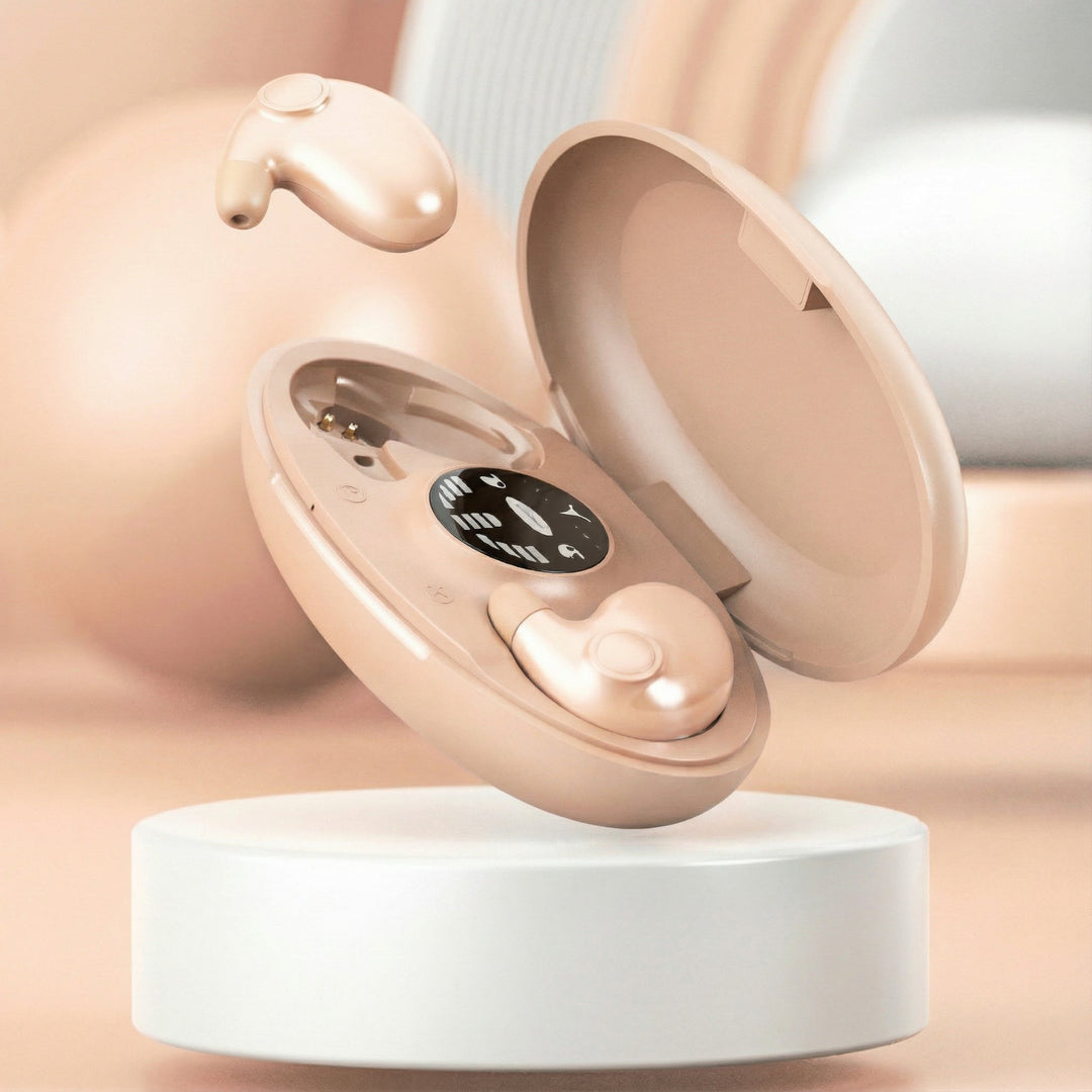 Kabellose Bluetooth Schlafkopfhörer, ultraflach, IPX5 & leicht; perfekt für Seitenschläfer.