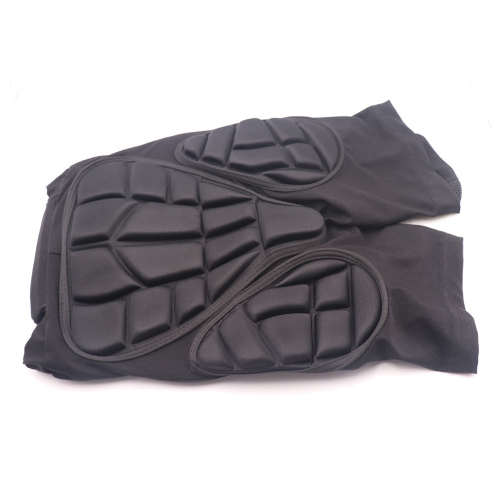 Unisex Schutz-Sporthose mit robusten Polstern für Hüfte & Oberschenkel, perfekt für Extremsport.