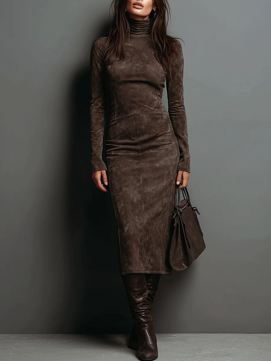 Elegantes Damen Maxikleid mit Spitze, schmeichelnder Silhouette. Perfekt für formelle Anlässe & Abendveranstaltungen.