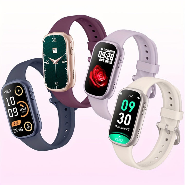 Seitenansicht der KidoTrack GPS-Smartwatch in Pink für Mädchen & Jungen.