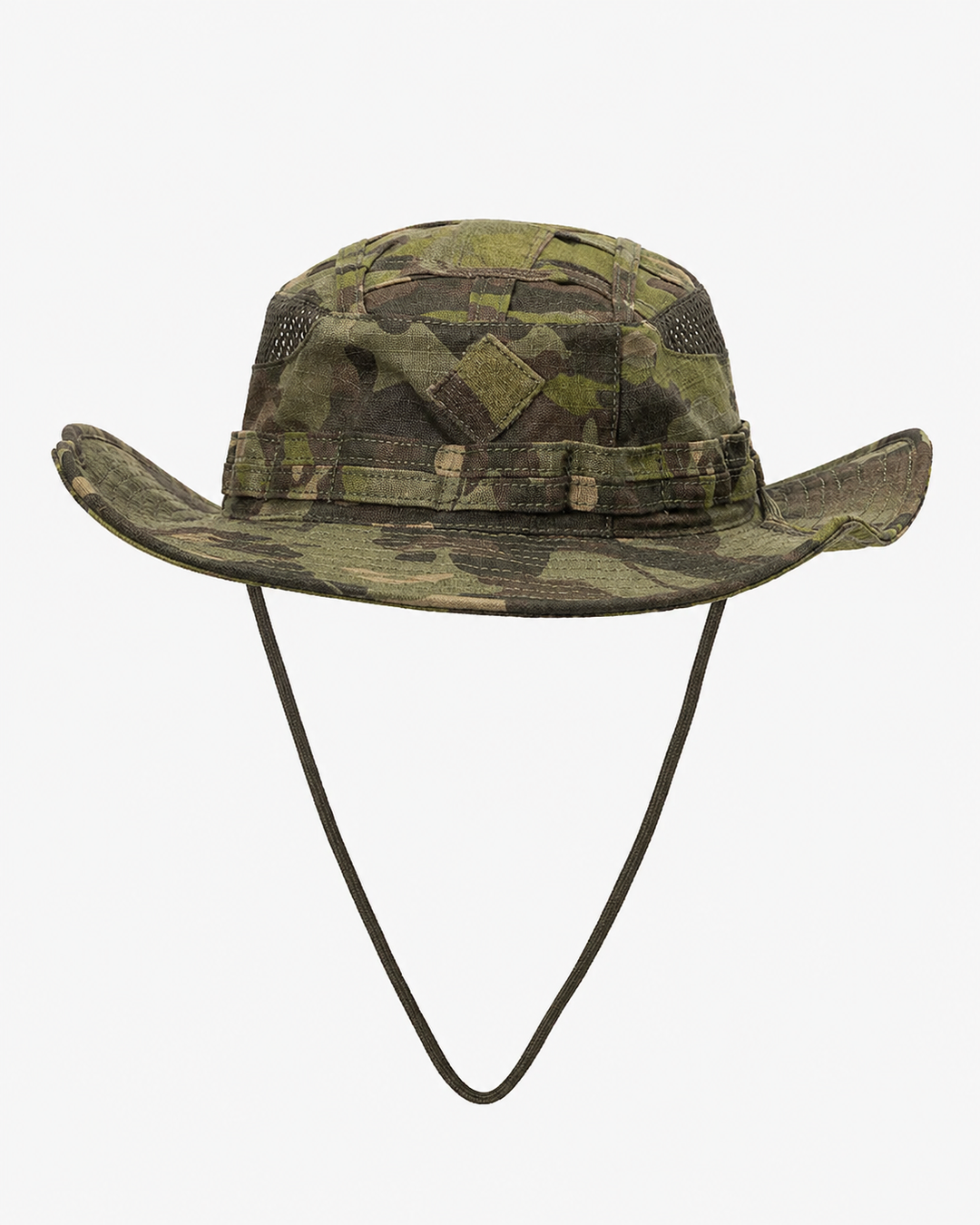 Cooler Unisex Camouflage Boonie Hut im Militärstil. Ideal für Outdoor, Abenteuer & Sonnenschutz.