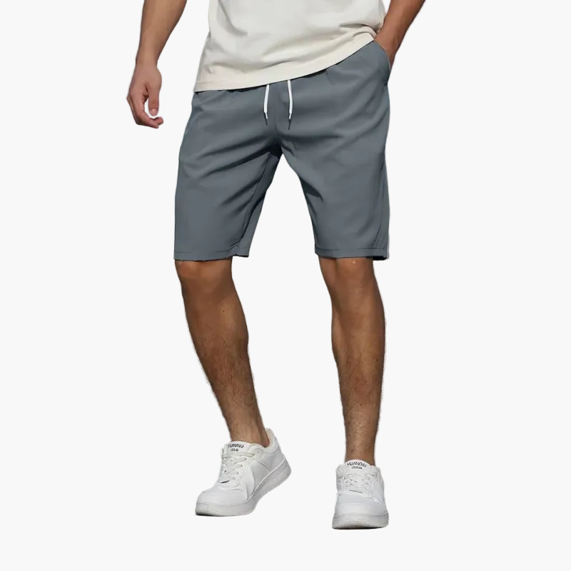 Herren Casual Shorts mit Kordelzug, bequem für Freizeit & Sommer. Lässiger Stil, vielseitig.