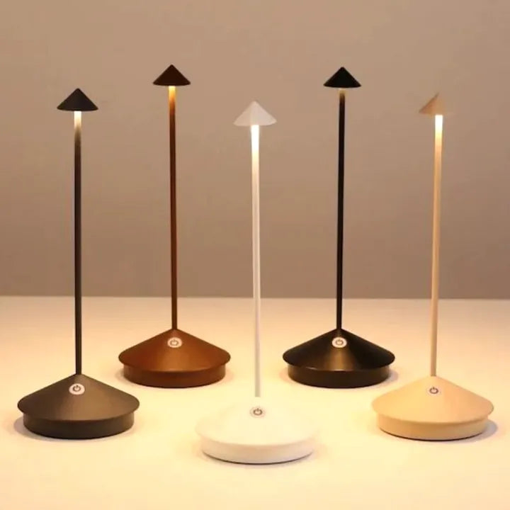 Intelligente LED-Tischlampe, kabellos, dimmbar, für personalisiertes Licht im ganzen Heim.