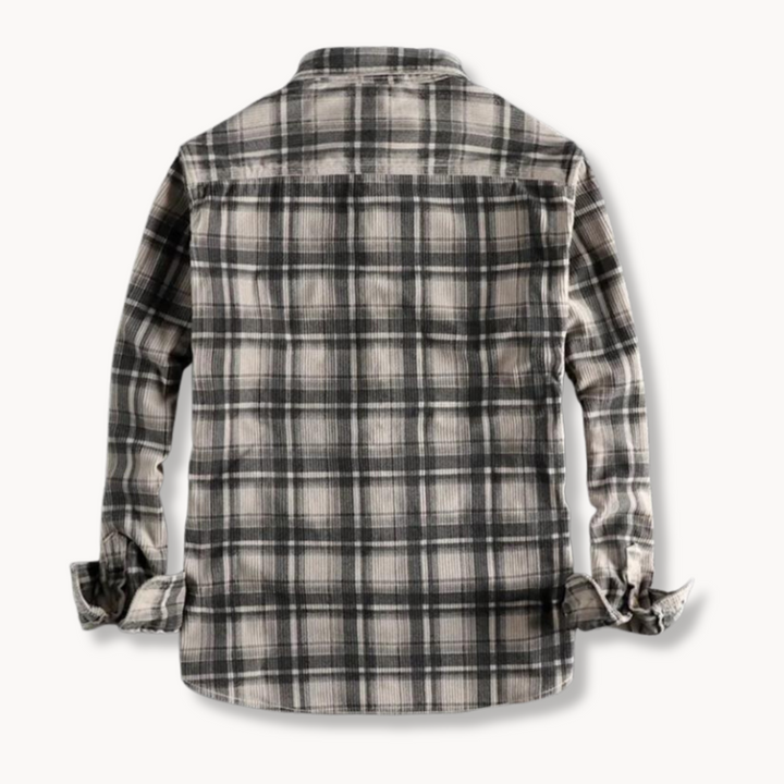 Elegantes Langarmhemd für Herren, strukturierte Optik, klassische Passform, vielseitig kombinierbar.