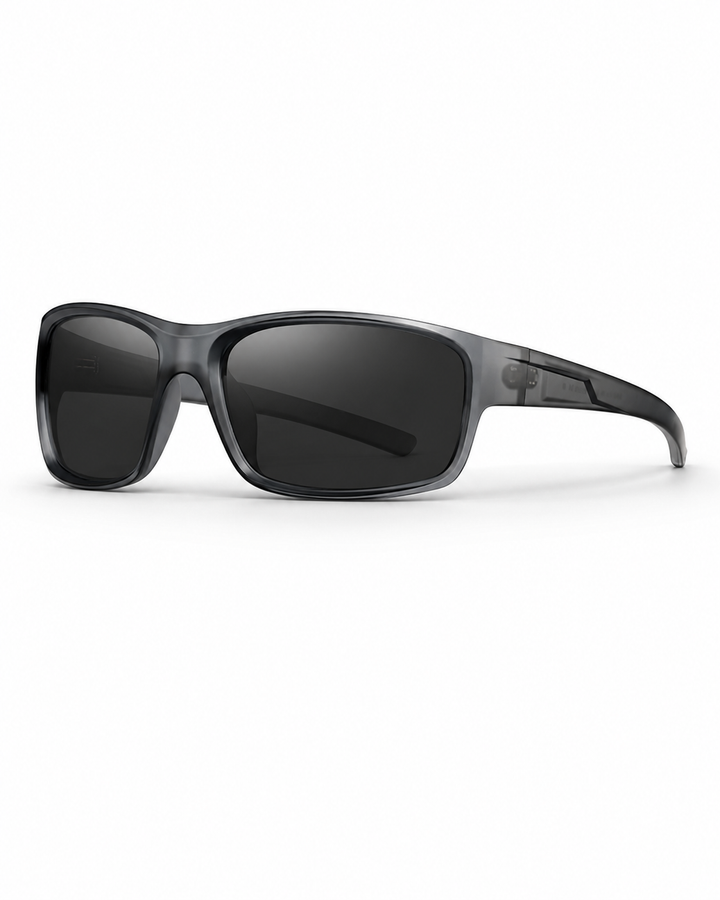 Herren polarisierte Sonnenbrille mit UV400 Schutz für blendfreie Sicht.