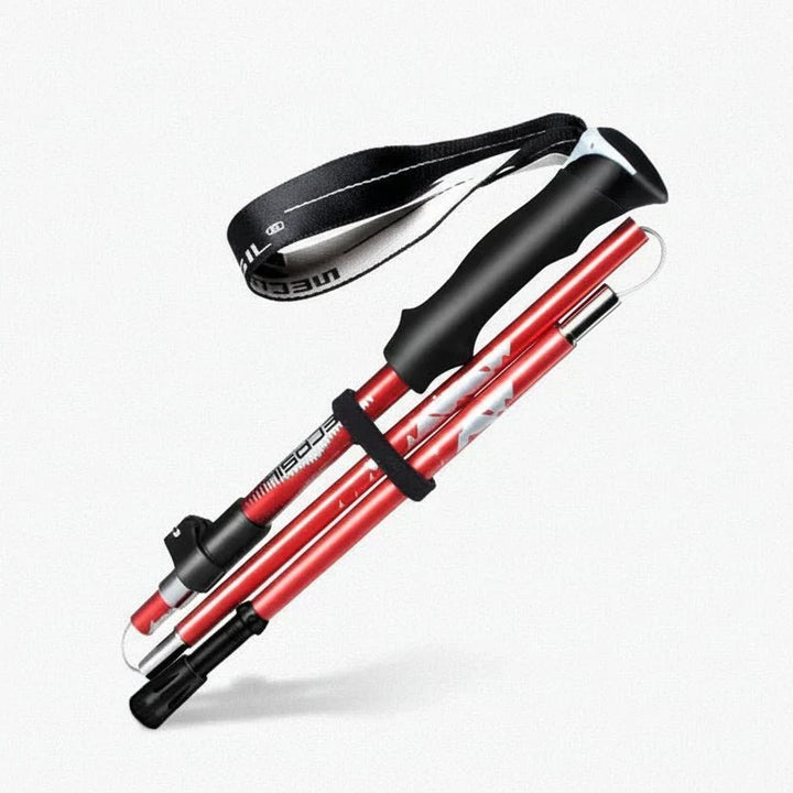 Verstellbare Trekkingstöcke für Wandern & Outdoor, aus leichtem Aluminium.