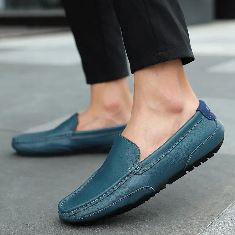 Stilvolle Herren Loafers, atmungsaktiv, ideal für Frühling und Sommer.