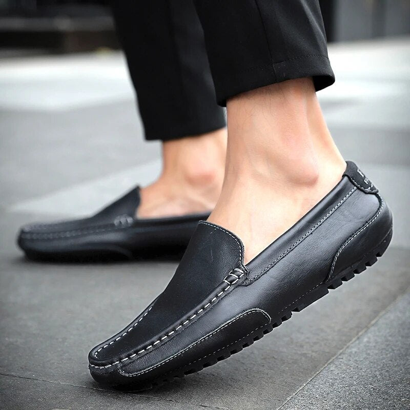 Leichte Herren Loafers, atmungsaktiv & komfortabel, ideal für unterwegs.