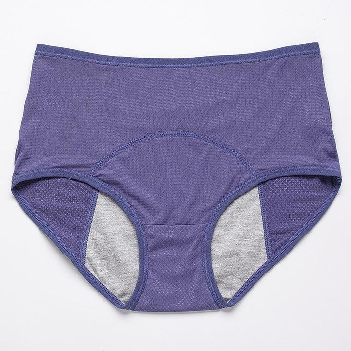Auslaufsichere Menstruationsunterwäsche für Damen, bietet zuverlässigen Schutz und hohe Saugfähigkeit.
