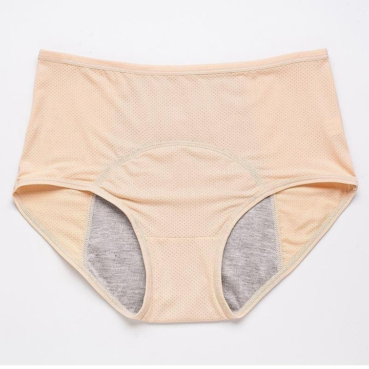 Eleganter 3er-Pack saugfähiger Damenunterwäsche für diskreten und sicheren Periodenschutz.
