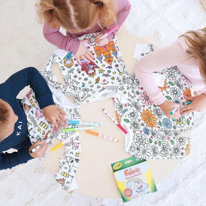 DreamArt Malpyjama: Kinder Schlafanzug zum Selbstgestalten, weich & interaktiv, Kreativität pur.