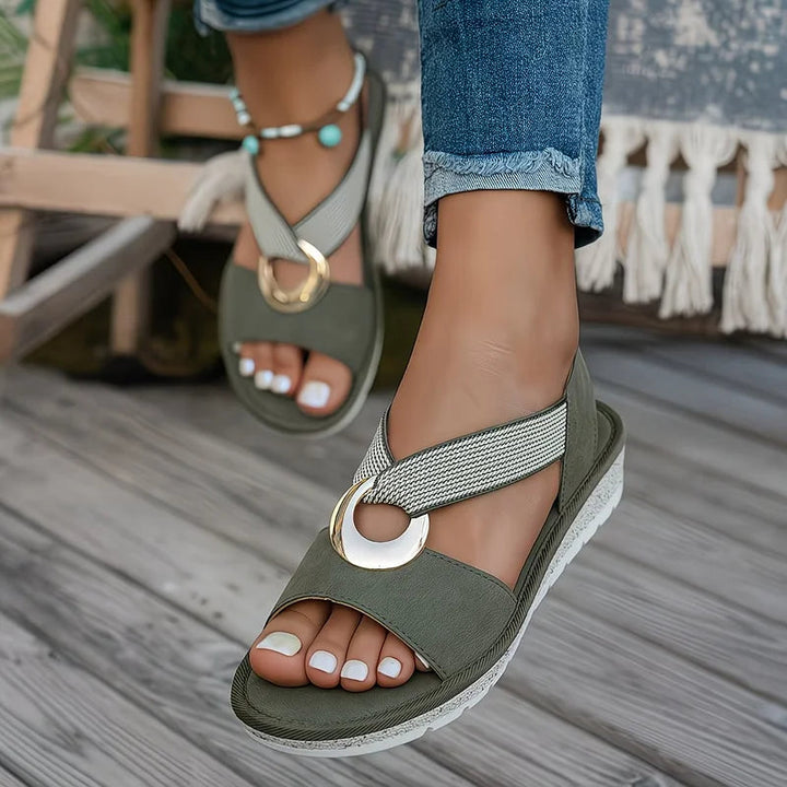 Damen Luna Küstensandalen bequeme Sohle