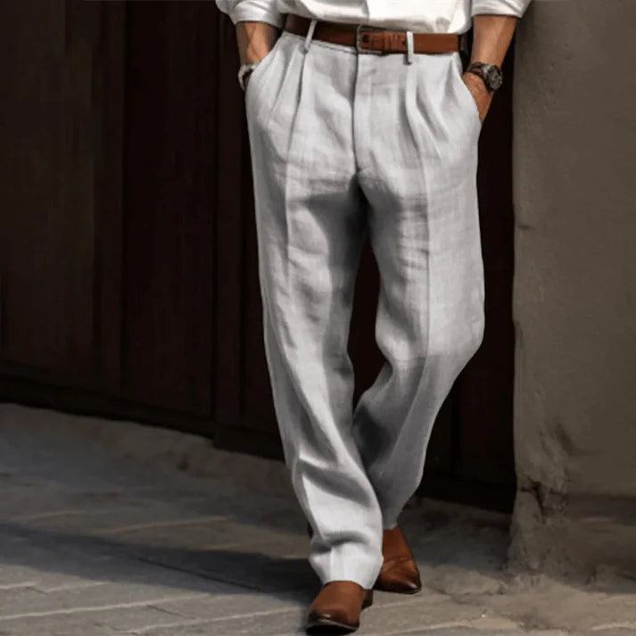 Elegante Herren Anzughose in klassischem Schnitt für Business und Büro. Bequem & stilvoll.