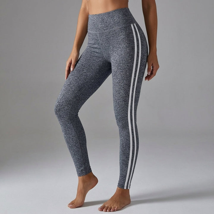 Rückansicht der Raquel Damen Fitness Leggings, betont hohe Taille & blickdichten Stoff.