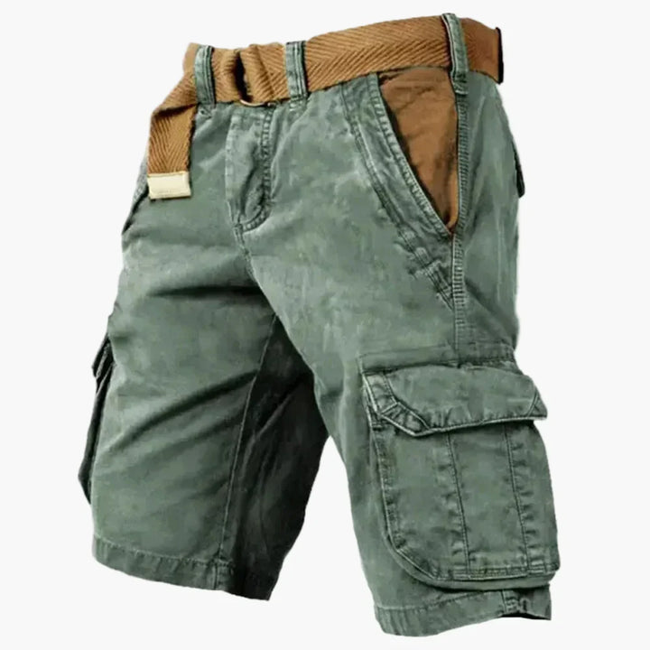 Vielseitige Sommer Herren Cargo Shorts für Freizeit, Reisen & Outdoor. Robust, bequem & mit Taschen.
