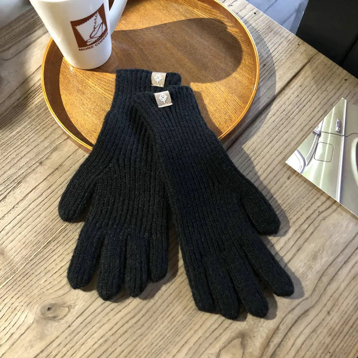 Damen Winter-Strickhandschuhe, warm & stilvoll, idealer Kälteschutz. Ein Must-have für kalte Tage.