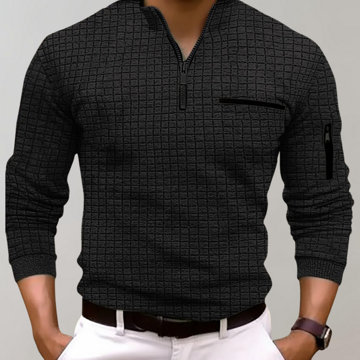 Herren Poloshirt, elegant & vielseitig, ideal für Smart Casual Looks und Freizeit. Komfortabler klassischer Stil.