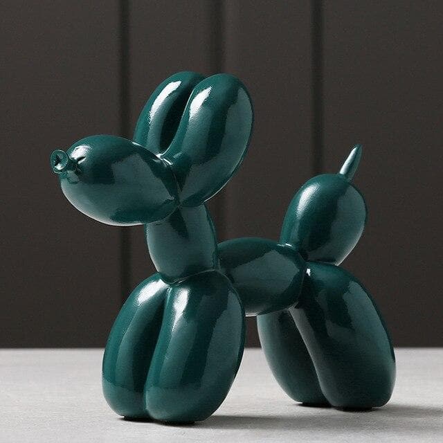 Charmante Ballonhund Skulptur, ideal als modernes Wohndekor oder einzigartige Geschenkidee.