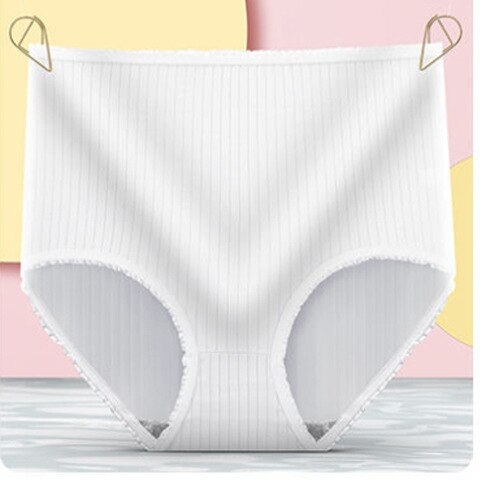 Damen-Unterwäsche, hoher Bund, leckfrei, maximaler Schutz bei Menstruation und leichter Inkontinenz.