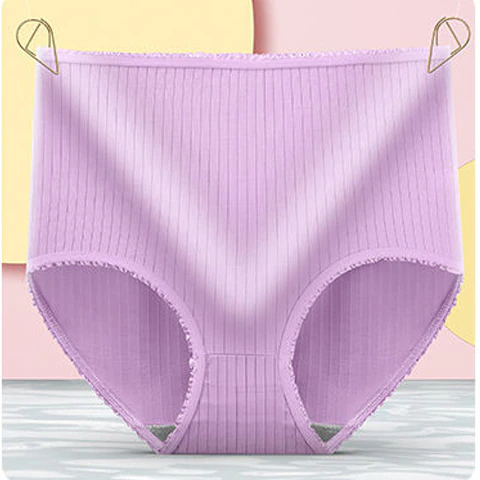 8er-Pack leckfreie Damen-Unterwäsche Camille, hoher Bund, zuverlässiger Schutz für jede Frau.
