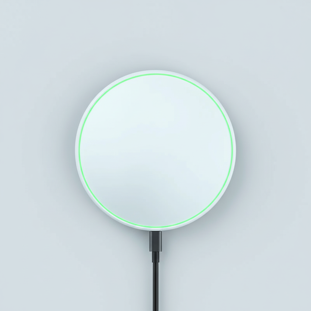 Hochwertiges 30W kabelloses Ladegerät, universell kompatibel und optimiert für schnelles Aufladen von Smartphones.