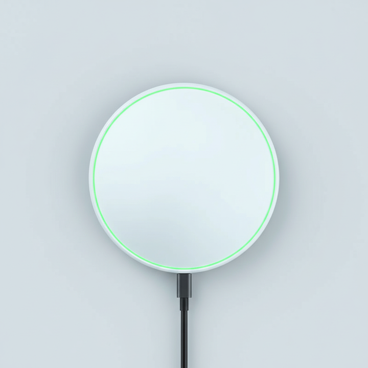Hochwertiges 30W kabelloses Ladegerät, universell kompatibel und optimiert für schnelles Aufladen von Smartphones.