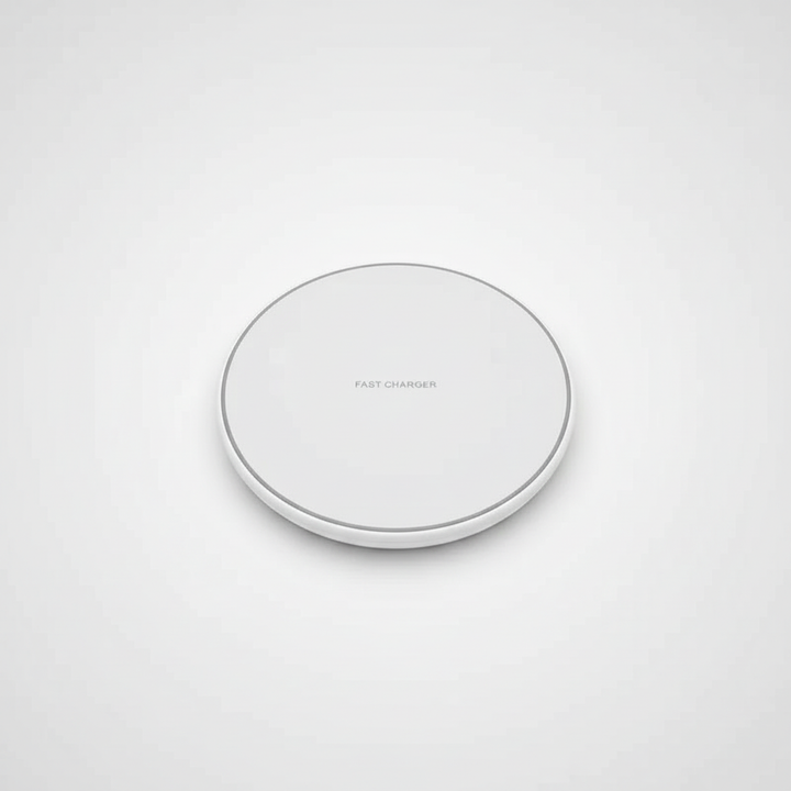 Modernes 30W Wireless Charger Pad für effizientes, kabelloses Schnellladen von Smartphones & Tech-Gadgets.
