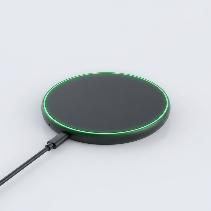 Blitzschnelles 30W Wireless Charger für Smartphones. Kein Kabelsalat! Universal und praktisch für jedes Smartphone.