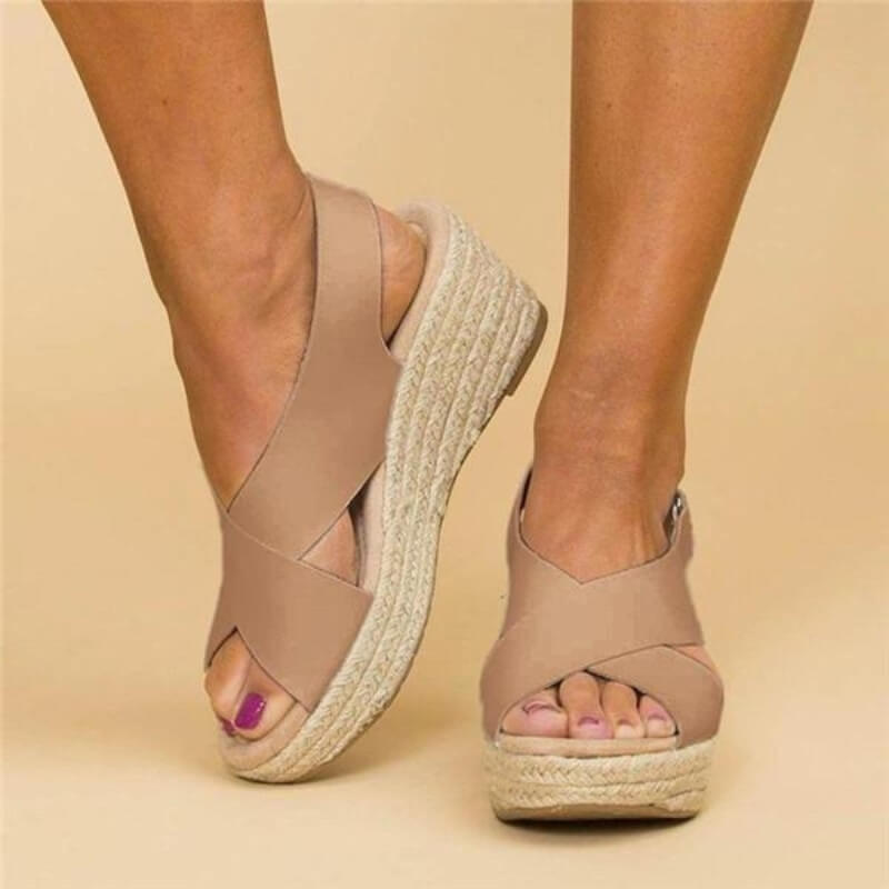 Orthopädische Damensandalen Serena für gesunde Füße. Komfortschuhe mit breiter Passform und Stoßdämpfung.