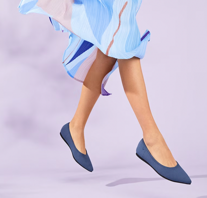 Moderne Frühlingsschuhe: Elegante Ballerinas Mila, leichte & atmungsaktive Freizeitschuhe.