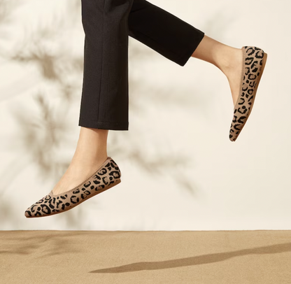 Klassische Damen Ballerinas Mila, flach & elegant, ideal als Freizeitschuh oder für das Büro.
