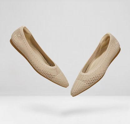 Elegante Mila Ballerinas, bequeme Frühlingsschuhe mit rutschfester Sohle für Damen.