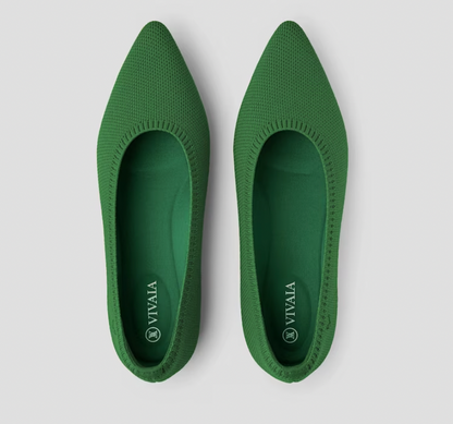 Vielseitige Ballerinas Mila, bequeme Damenschuhe für Freizeit und Büro, elegant und atmungsaktiv.