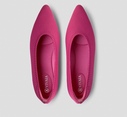 Stilvolle Mila Ballerinas, leichte & bequeme Flats für Damen, perfekt für warme Jahreszeiten.