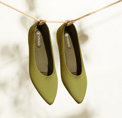 Ballerinas Mila: Atmungsaktive Sommerschuhe, elegant & rutschfest, ideal für entspannte Tage.