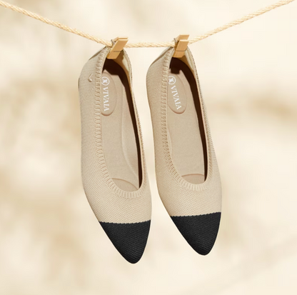 Bequeme & elegante Ballerinas Mila, Damenschuhe für Frühling & Sommer, mit rutschfester Sohle.