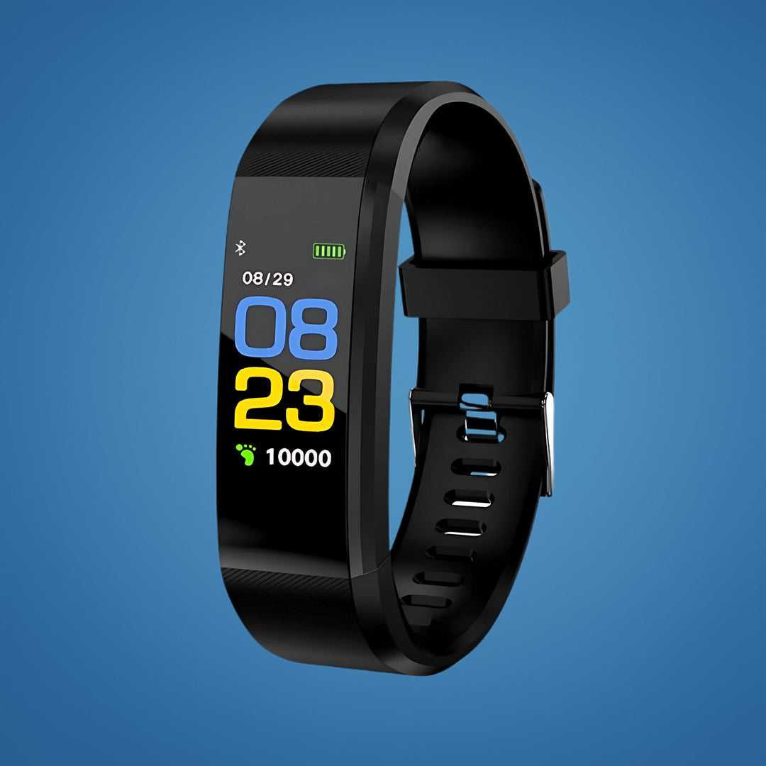 Senioren-Smartwatch mit großem Display für Notruf, GPS und Gesundheitsüberwachung. Sicher verbunden.