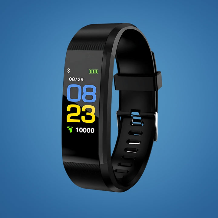 Senioren-Smartwatch mit großem Display für Notruf, GPS und Gesundheitsüberwachung. Sicher verbunden.
