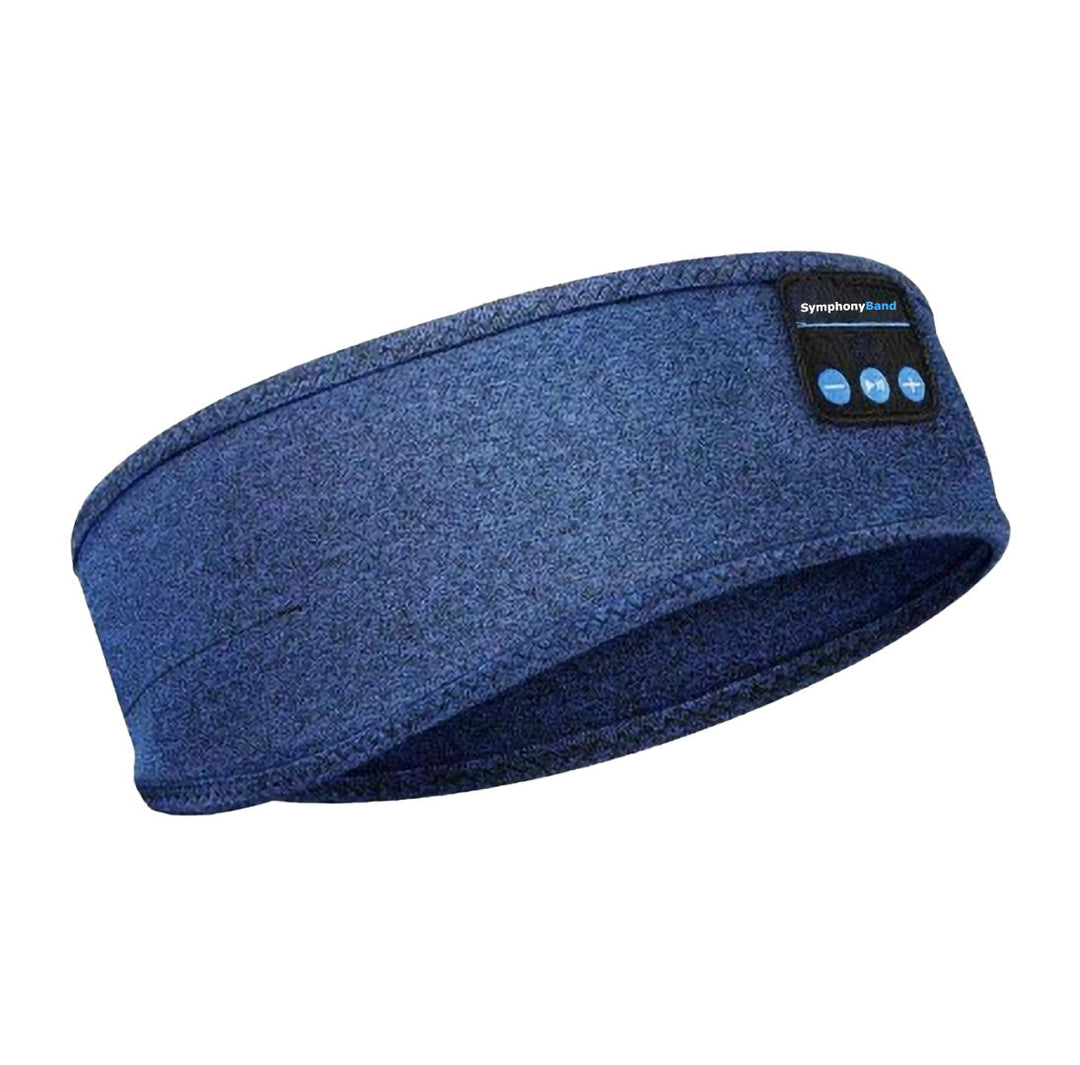 Unisex Schlafkopfhörer Stirnband, weich & atmungsaktiv. Drahtlos Musik hören für besseren Schlaf & Entspannung.