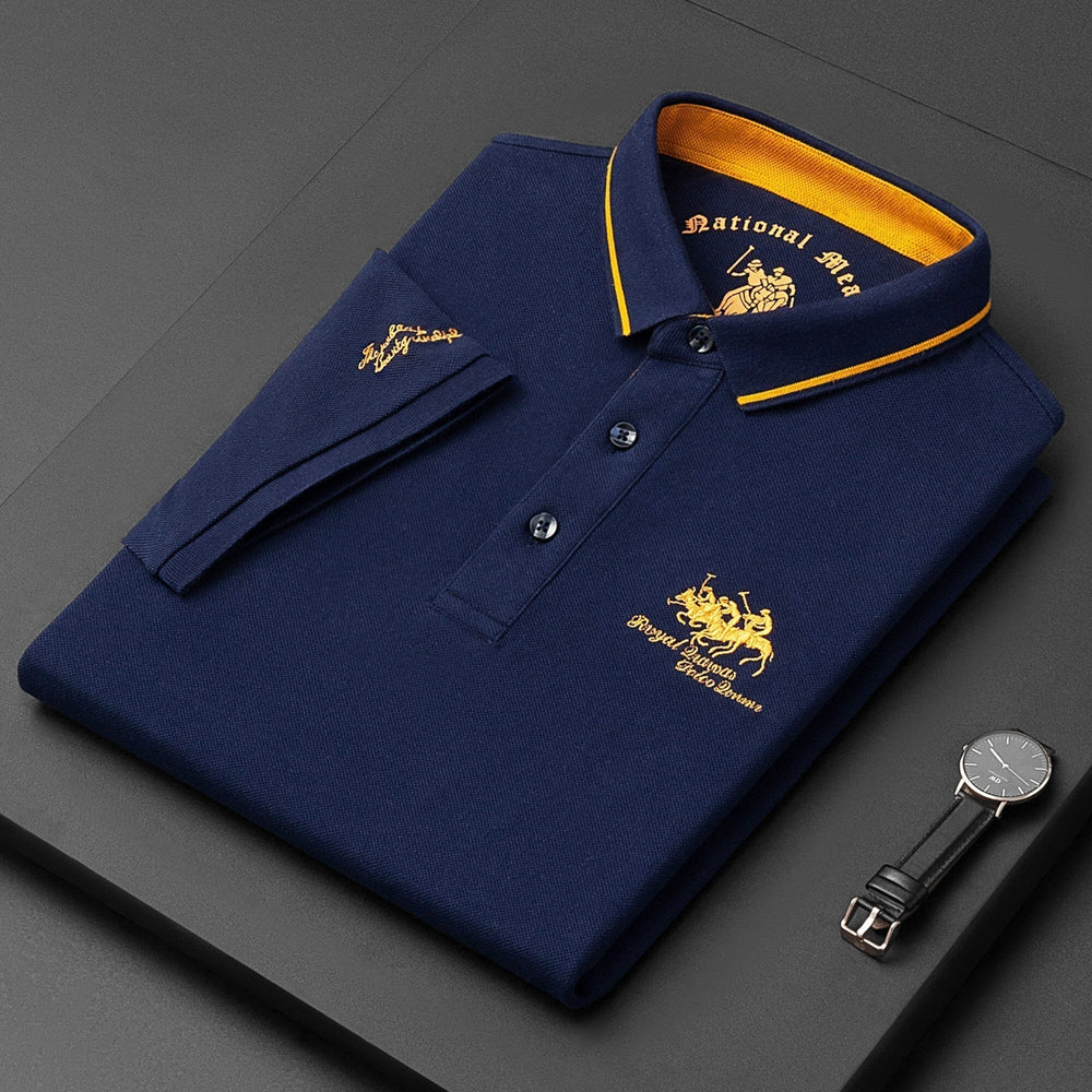 Elegantes, zeitloses Herren Poloshirt "Hamilton", ideal für Casual-Looks oder bürotaugliche Outfits. Bequem & stylisch.