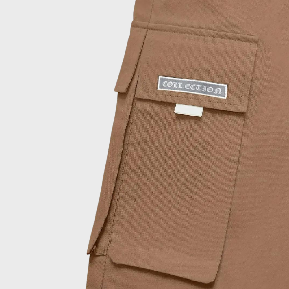 Vielseitige, atmungsaktive Herren Freizeithose im Cargo-Stil, locker geschnitten für maximalen Komfort & Style.