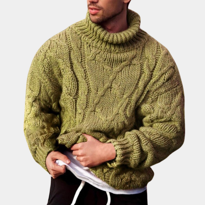 Vielseitige Strickjacke für Herren, ideal als warme Oberbekleidung für Büro, Freizeit oder als elegante Geschenkidee.