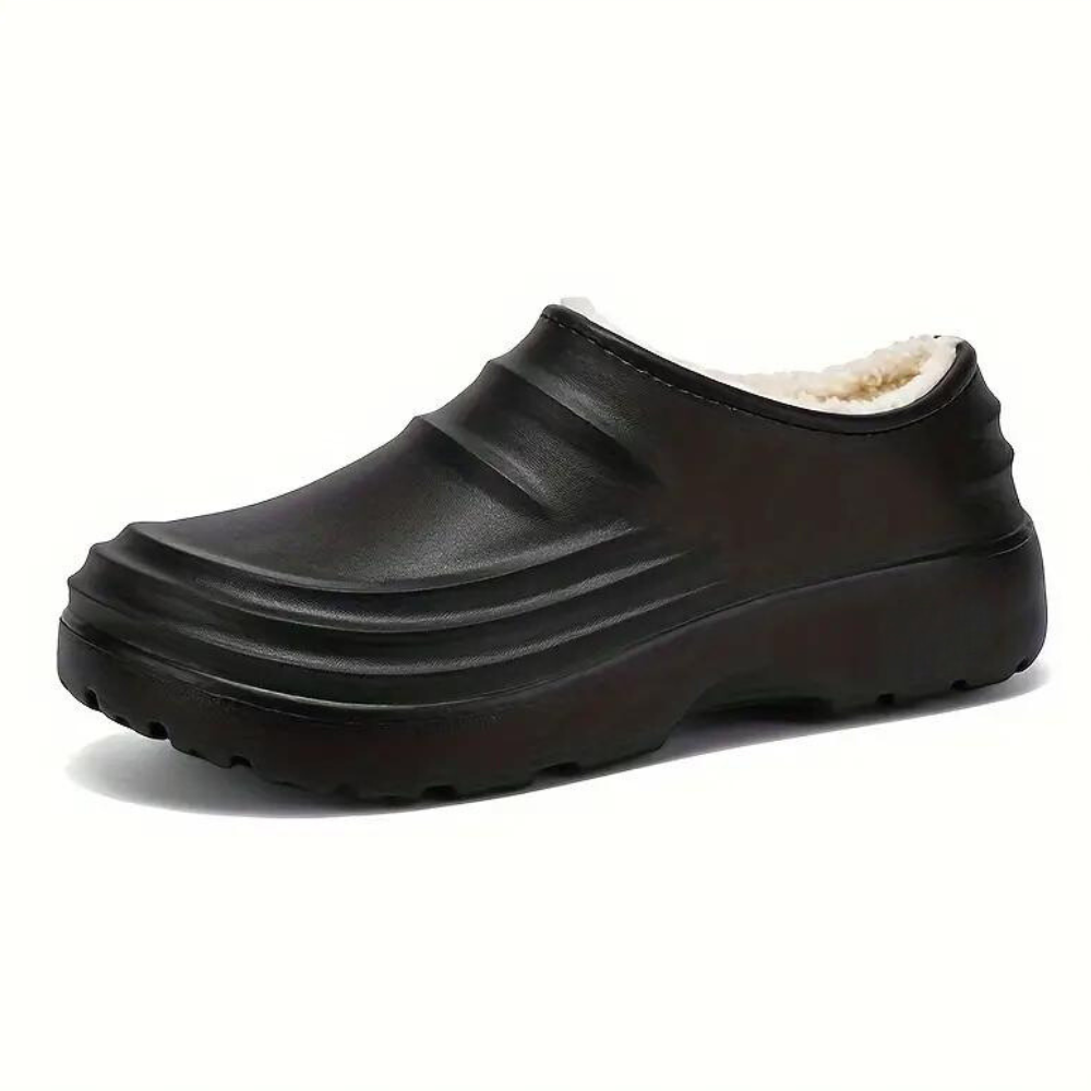 Bequeme, gefütterte Herren Winterschuhe, rutschfest für Outdoor-Aktivitäten im Winter.