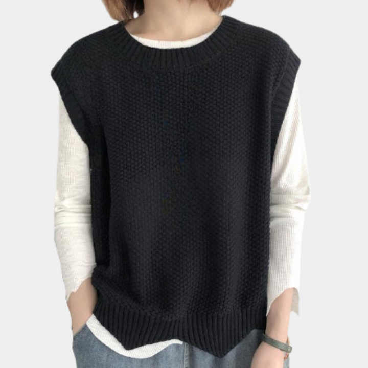 Stylische Hüft Strickjacke für Damen, vielseitiger Strick-Cardigan für Frühling, Herbst und Winterlooks.