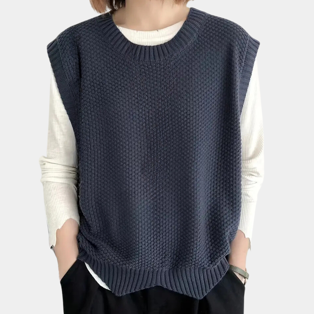 Modische Damen Hüft Strickjacke in feiner Strickoptik, komfortabler Cardigan für feminine Looks.