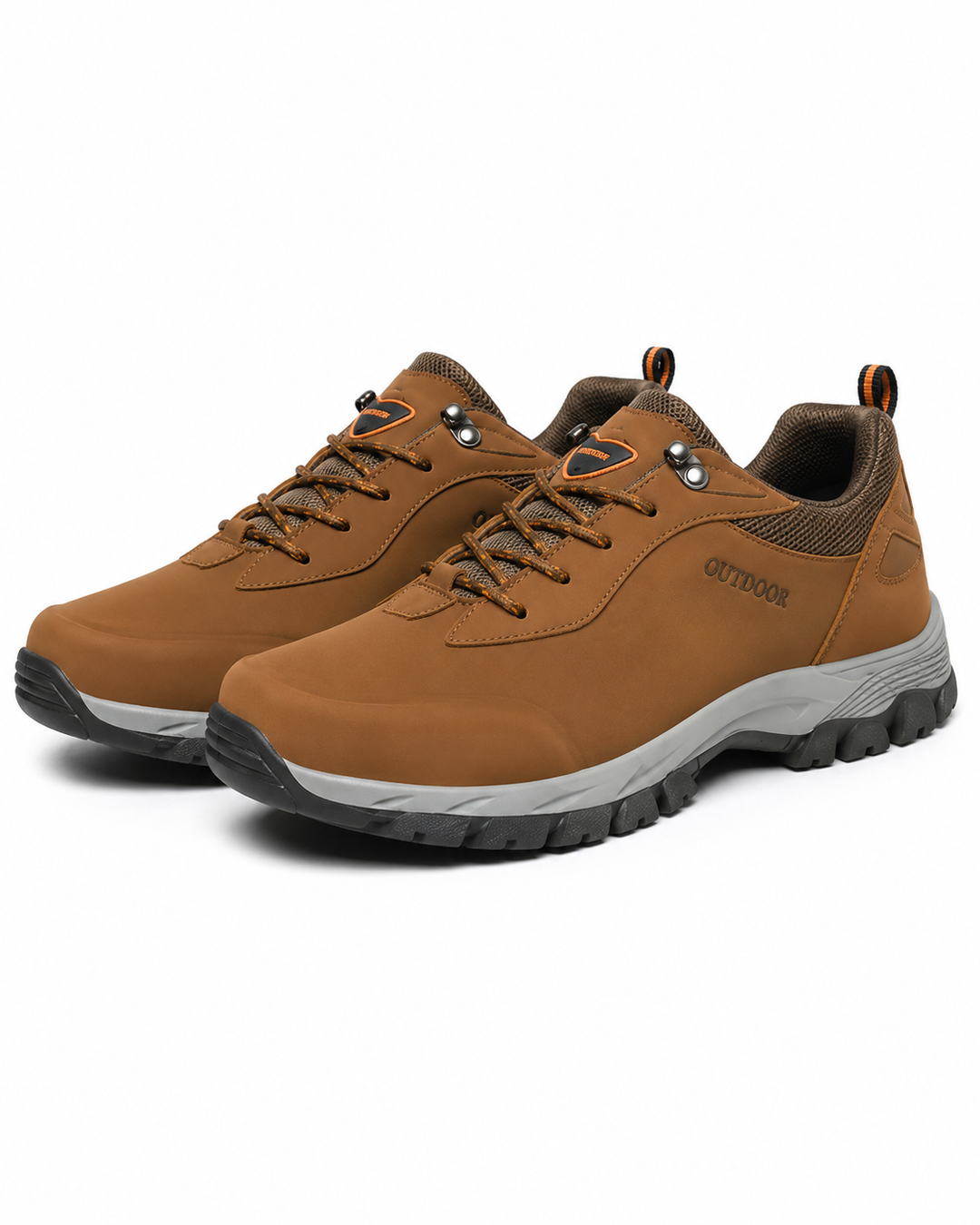 Detailaufnahme: Strapazierfähiges Material der Herren Sportschuhe, ideal für Outdoor & Trekkingschuhe.