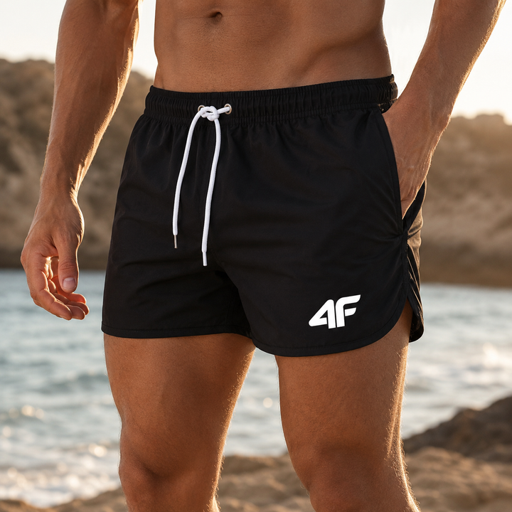 Komfortable TideSprint Schwimmshorts für Herren, schnelltrocknend und ideal für Meer & Urlaub.