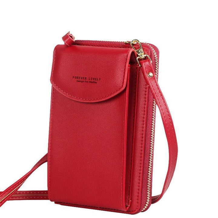 Schicke kleine Tasche für Handy und Wertsachen, unisex, mit praktischer Geldbörsenfunktion.